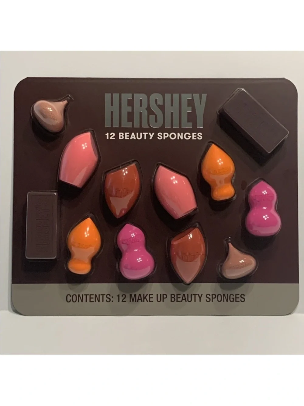 Hershey 12 Beauty Makeup Sponges